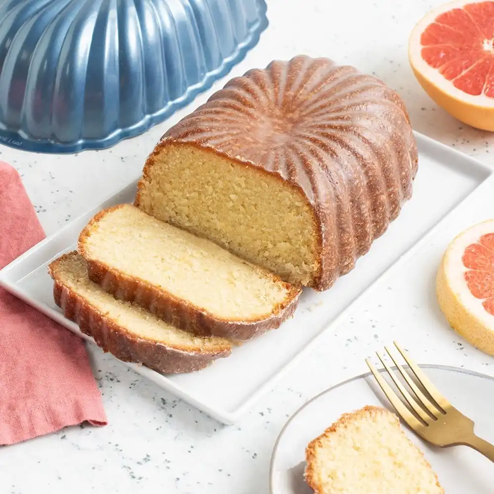 Alternative view of Nordic Ware Northern Lights 6-Cup Fluted Loaf