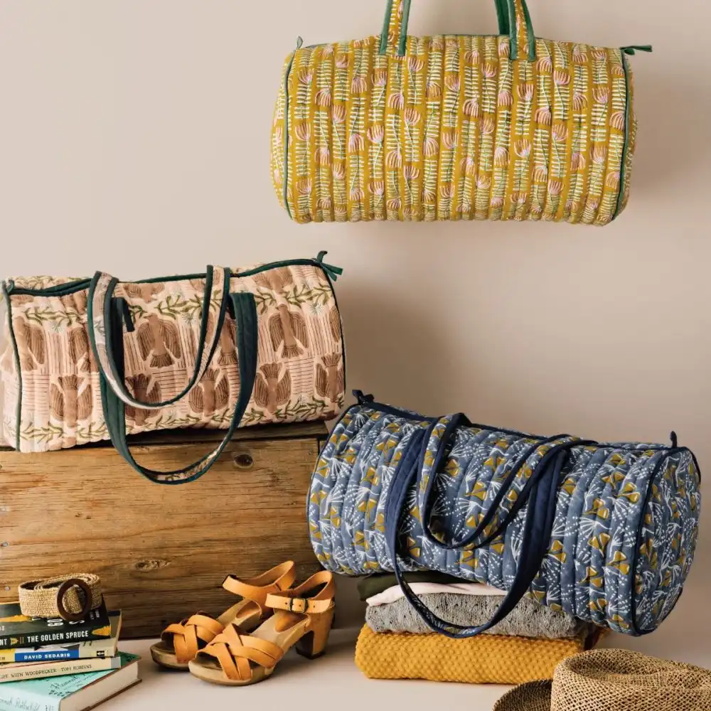 Alternative view of Danica Studio Block Print Weekender Bag | Wildgrove