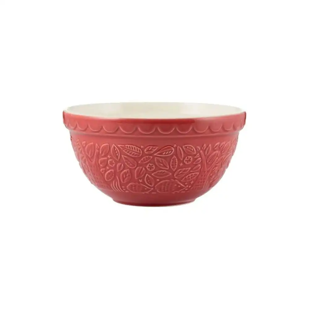 Alternative view of Mason Cash In the Forest S30 (1.25 Qt) Embossed Red Hedgehog Mixing Bowls | Set of 2