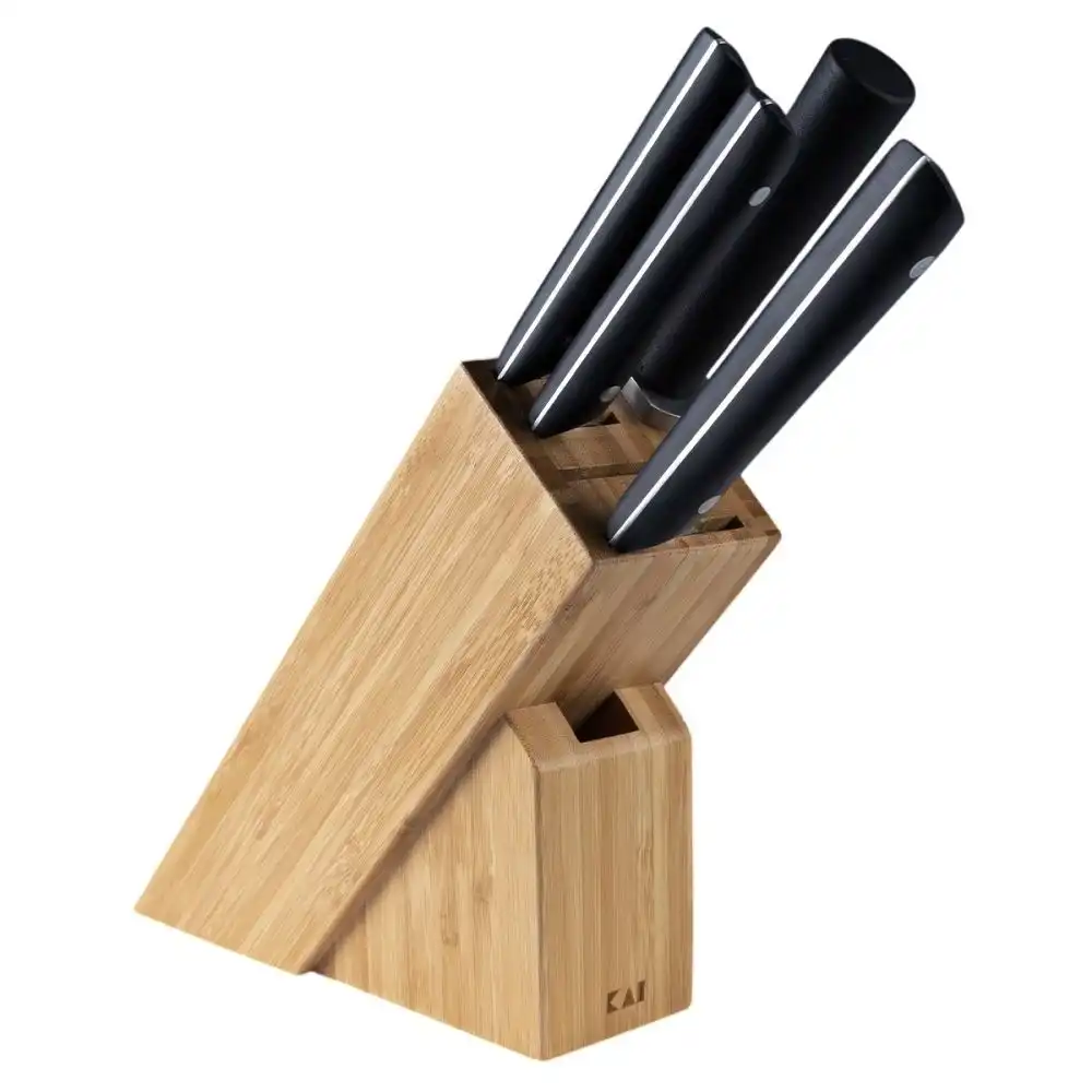 Alternative view of Kai Pro by Shun 5-Piece Knife Block Set