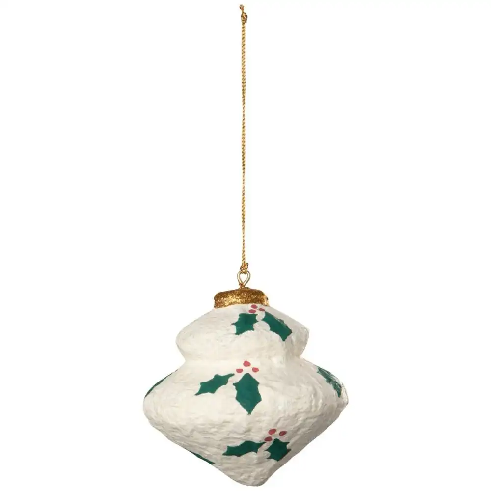 Alternative view of Danica Jubilee Christmas Yuletide Mache Ornament | Assorted Styles