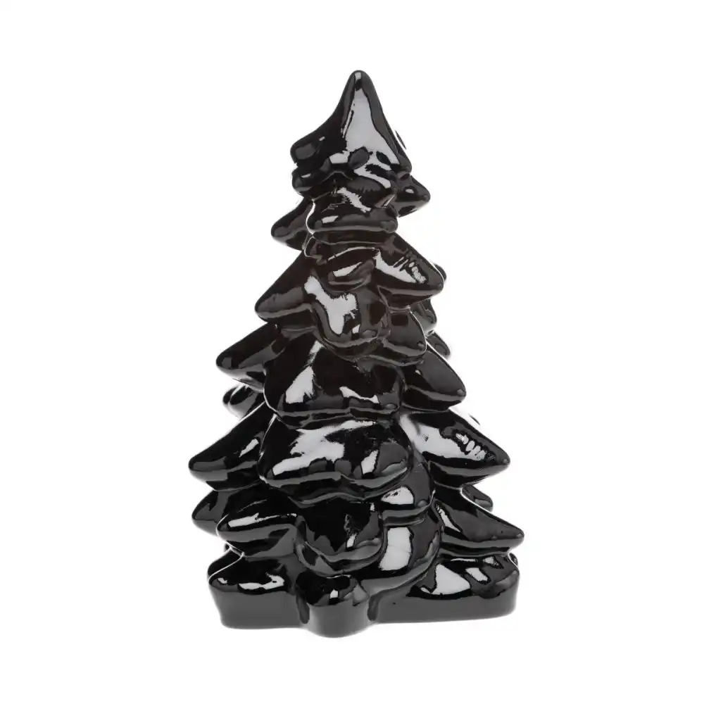 Mosser Glass Holiday Collection 8" Tree Figurine | Black Raspberry