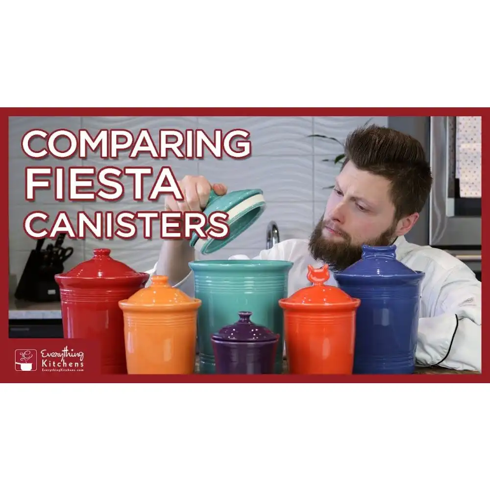 Alternative view of Fiesta® 13oz Mini Canister (5.625") | White