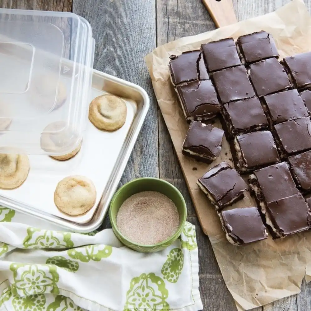 Alternative view of Nordic Ware Naturals 3-Piece Baking Pan Set