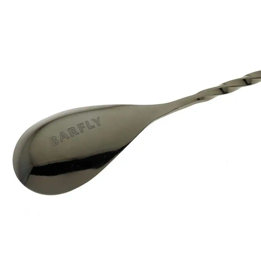 Alternative view of Mercer Barfly 11.8" Classic Bar Spoon | Gun Metal Black
