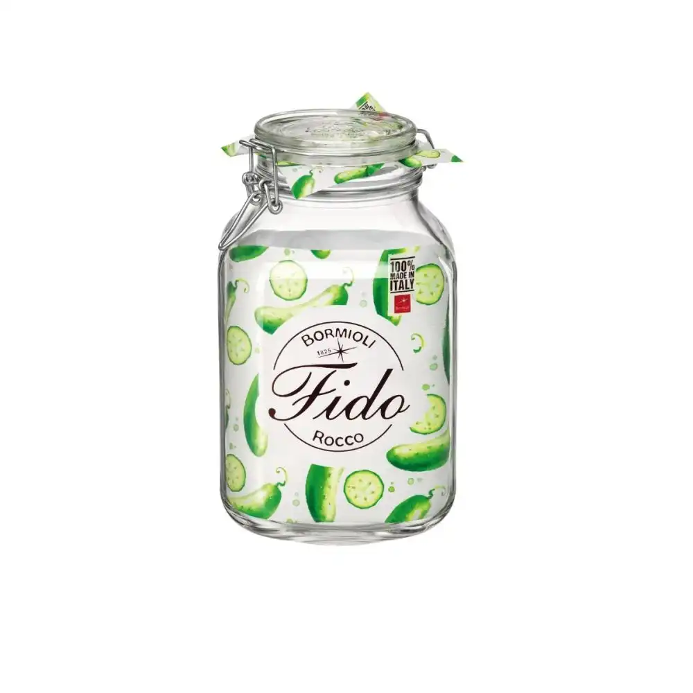 Alternative view of Bormioli Rocco Fido Swing Top Canning Jar | 101.5oz (3L)