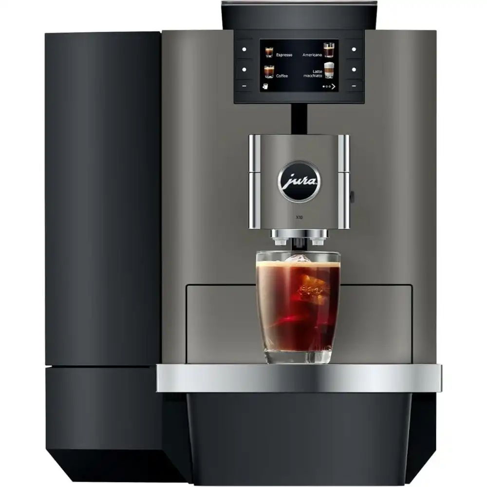 Jura X10 Automatic Coffee Machine | Dark Inox