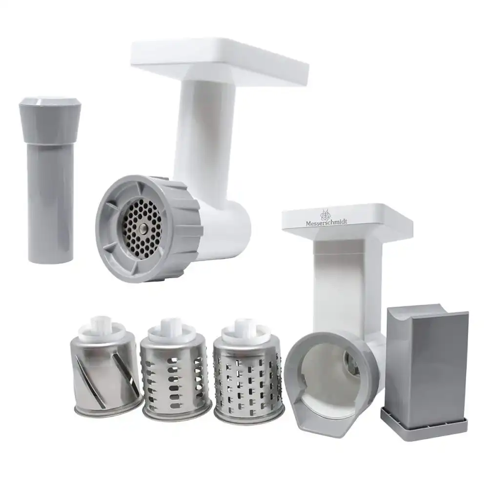 Family Grain Mill Shred & Grind Accessory Set