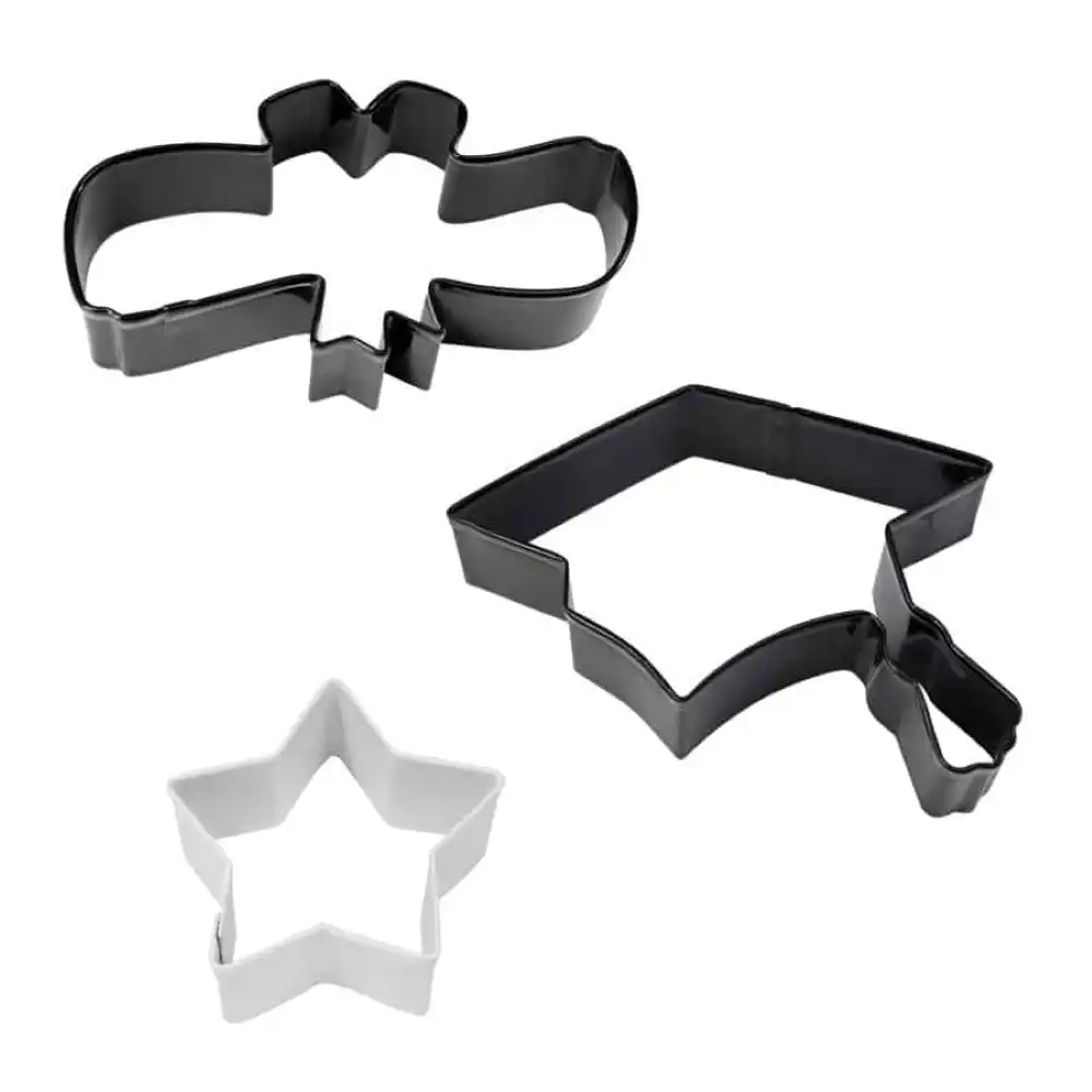 Alternative view of More Than Baking Graduation Cookie Cutters | 3-Piece