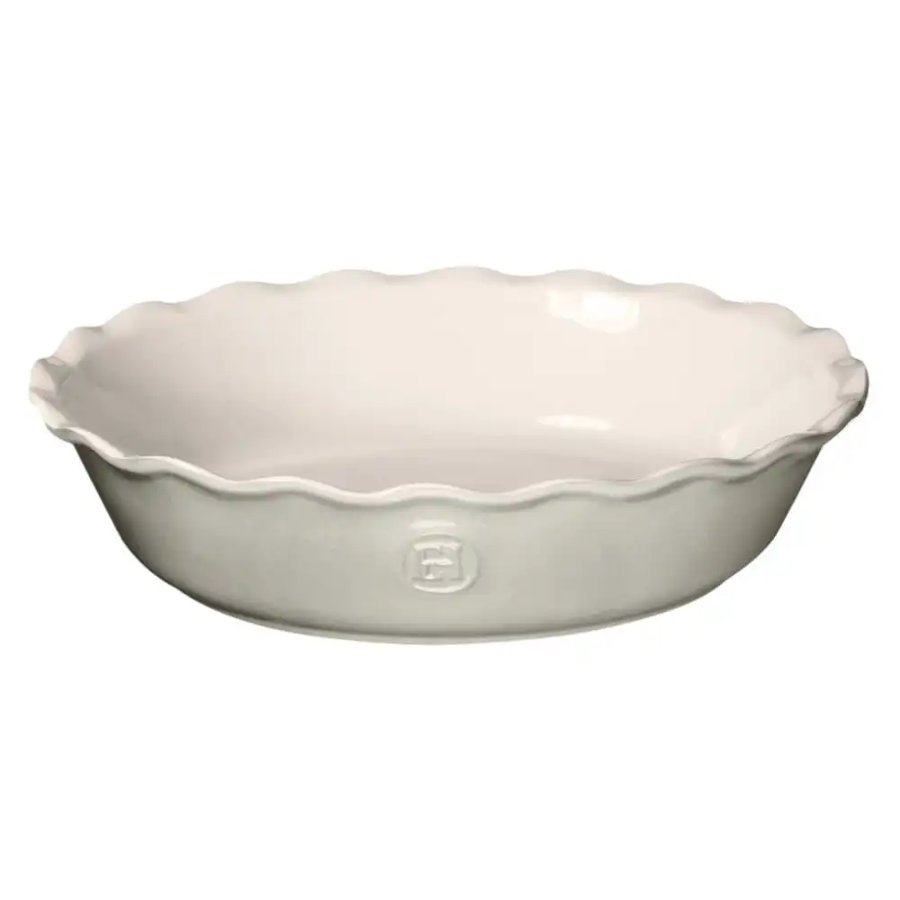 Emile Henry 9" Pie Dish - Modern Classic Collection | Pearl Gray