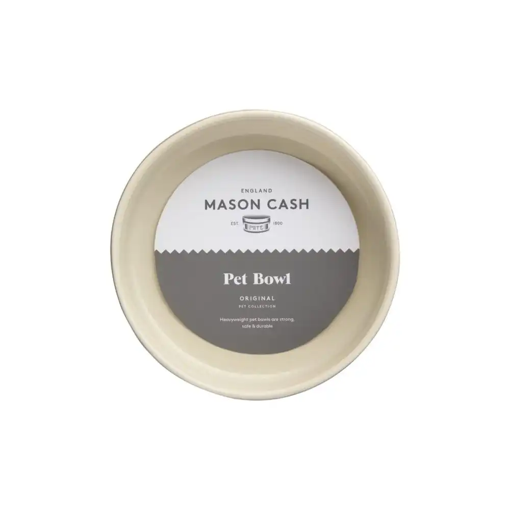 Alternative view of Mason Cash Color Mix Dog Bowl 5.9" | Grey
