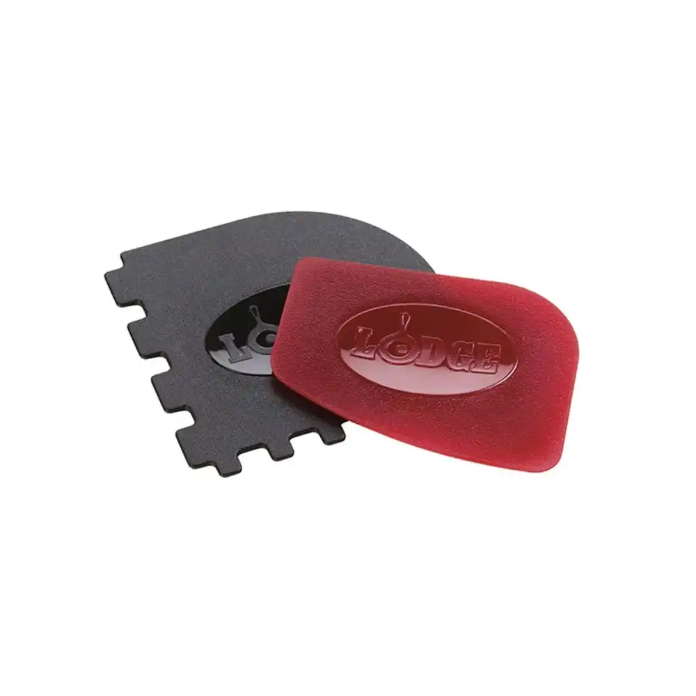 Lodge Cast Iron 2-Piece Scraper Combo Set