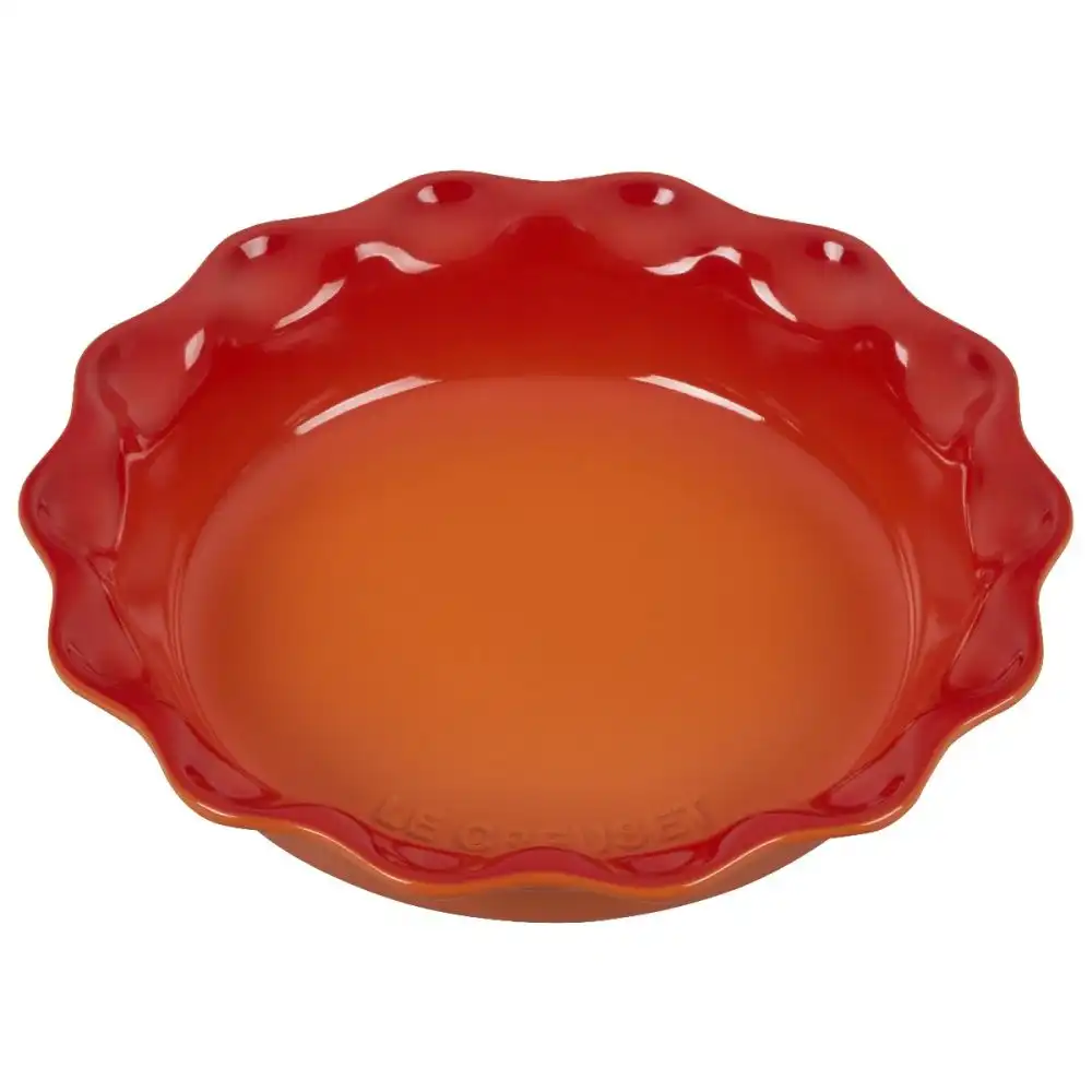 Le Creuset 9" Heritage Pie Dish | Flame