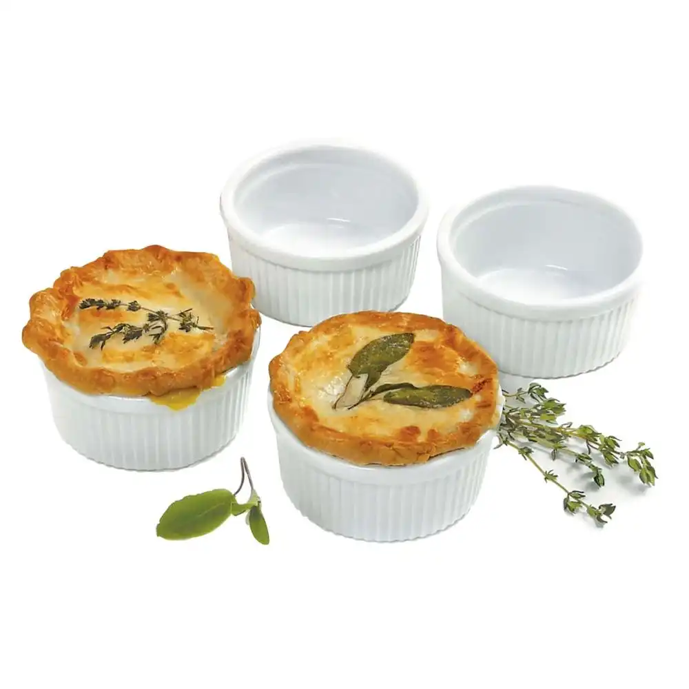 Alternative view of Norpro 8oz Porcelain Ramekins | Set of 4