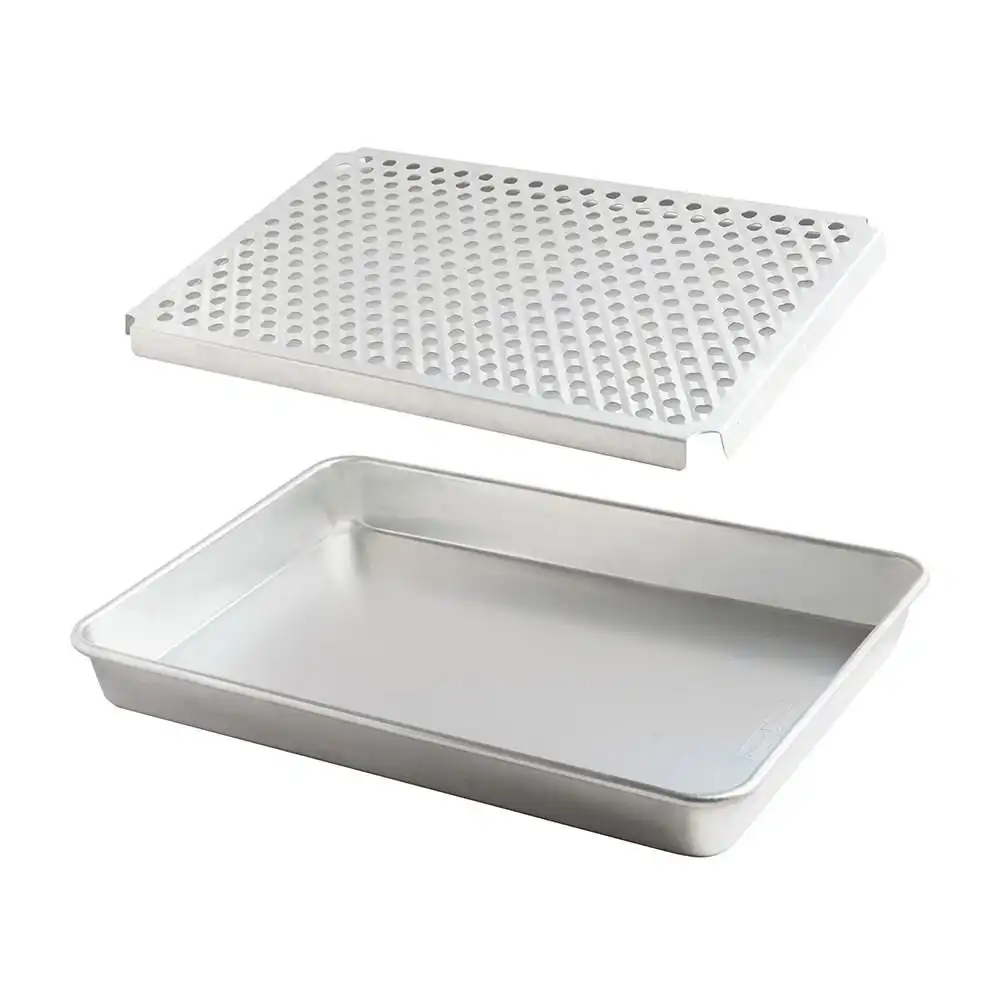 Alternative view of Nordic Ware Naturals High Sided Sheet Pan With Multi-Task Cooling Rack