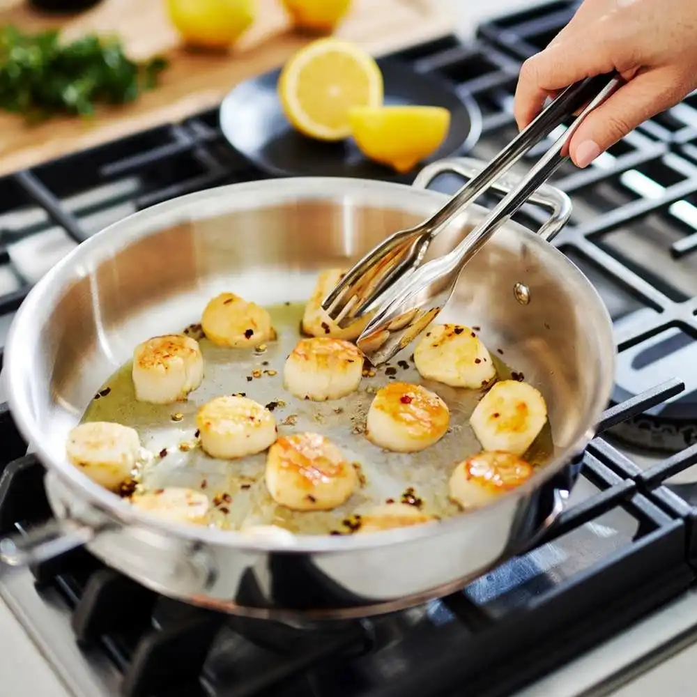 Alternative view of All-Clad Copper Core 5-Ply Bonded Stainless Steel Saute Pan | 5 Qt.