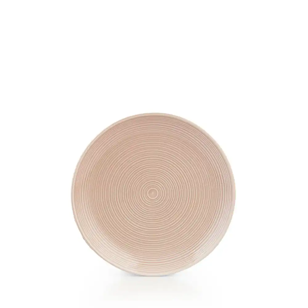 Alternative view of Everything Kitchens Colorful Glazed 8" Side Plates (Set of 4) | Blush Pink