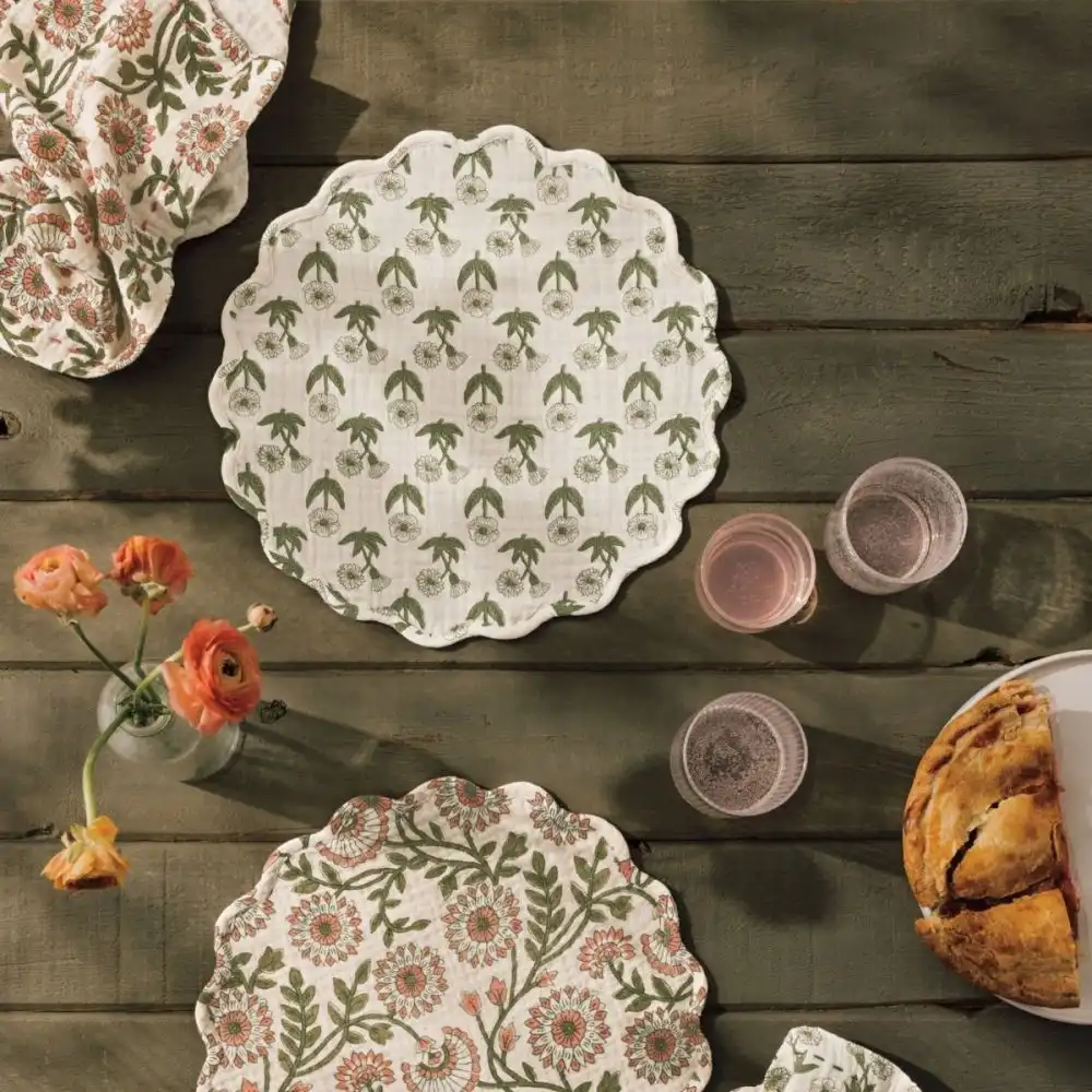 Alternative view of Danica Heirloom Double Weave Placemat | Bloom