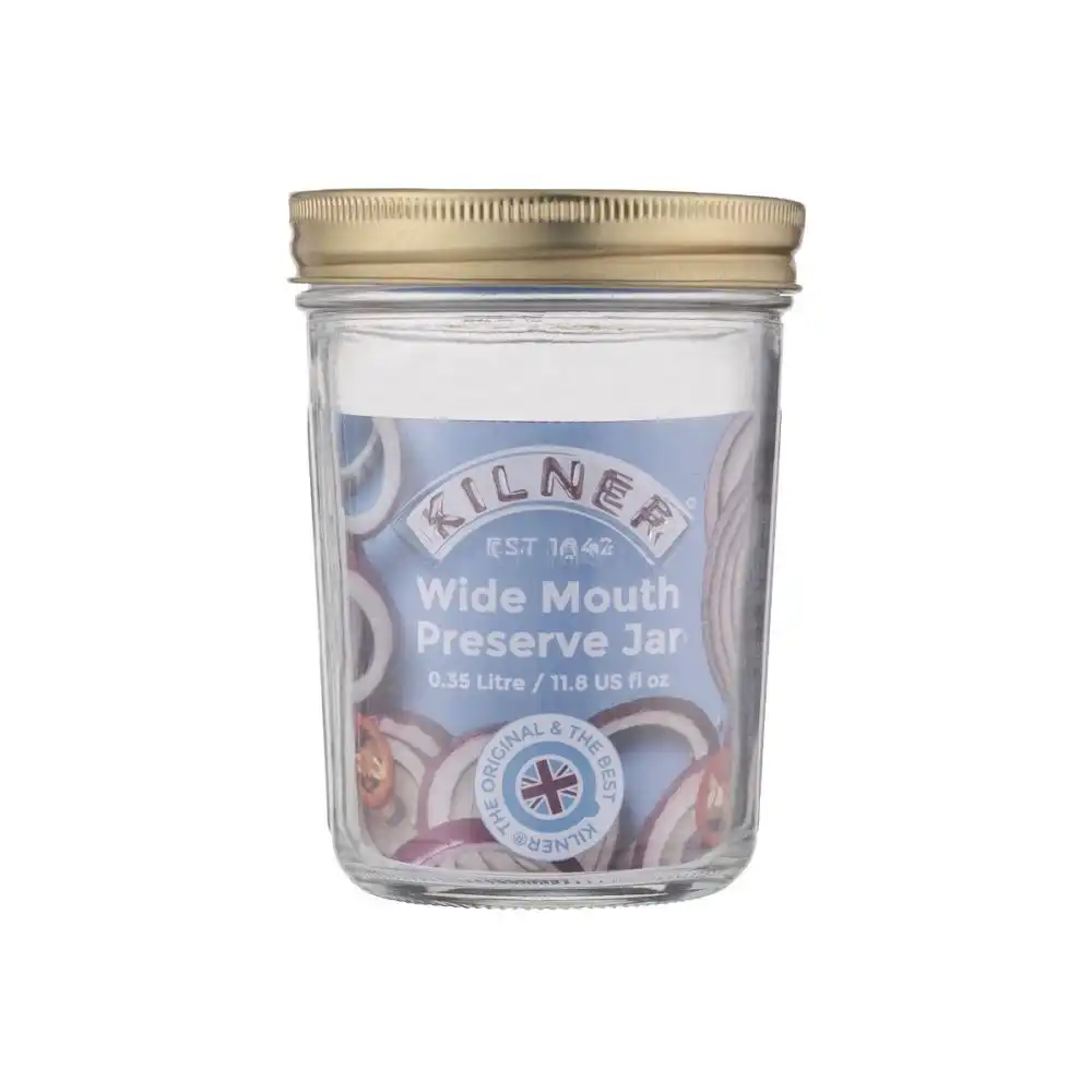 Alternative view of Kilner Wide Mouth Canning Jar | 12 oz
