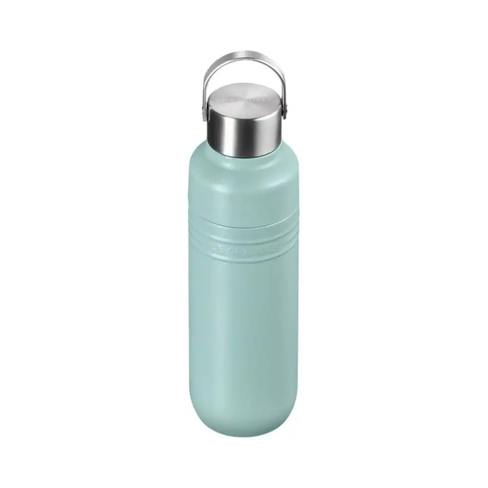 Alternative view of Le Creuset On The Go 34oz Stainless Steel Water Bottle | Sea Salt