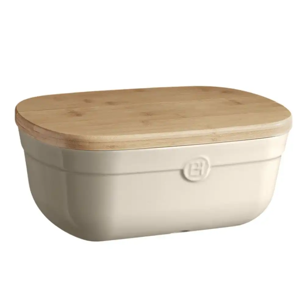 Emile Henry Bread Box | Clay