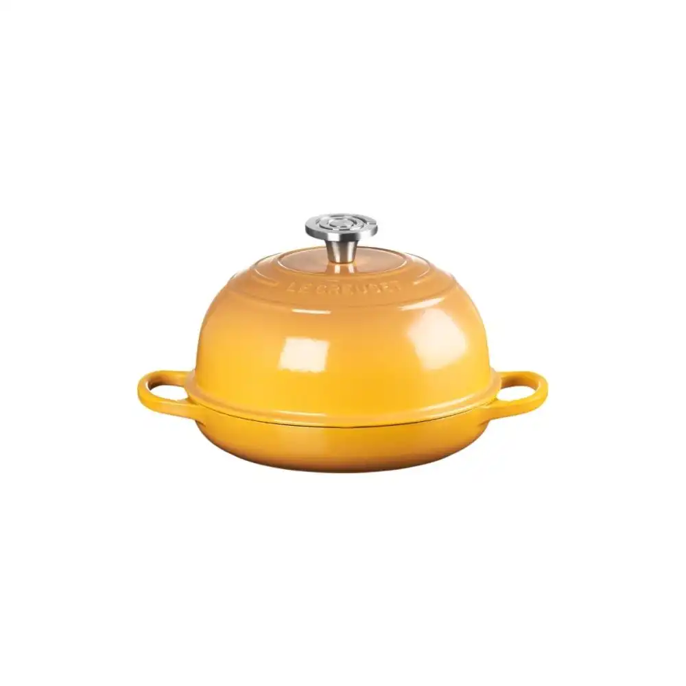 Alternative view of Le Creuset 9.5" Signature Round Bread Oven with Crucible Stainless Steel Knob | Nectar