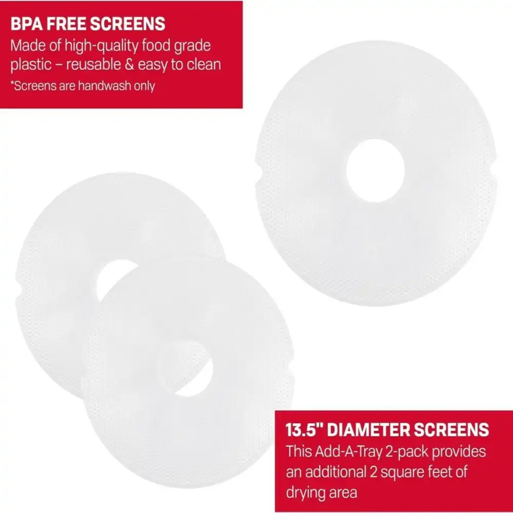 Alternative view of NESCO Dehydrator "Clean a Screen" 2-Pack | 13.5"