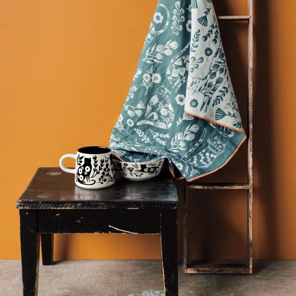 Alternative view of Danica Studio 20oz Imprinted Bowl | Catbloom