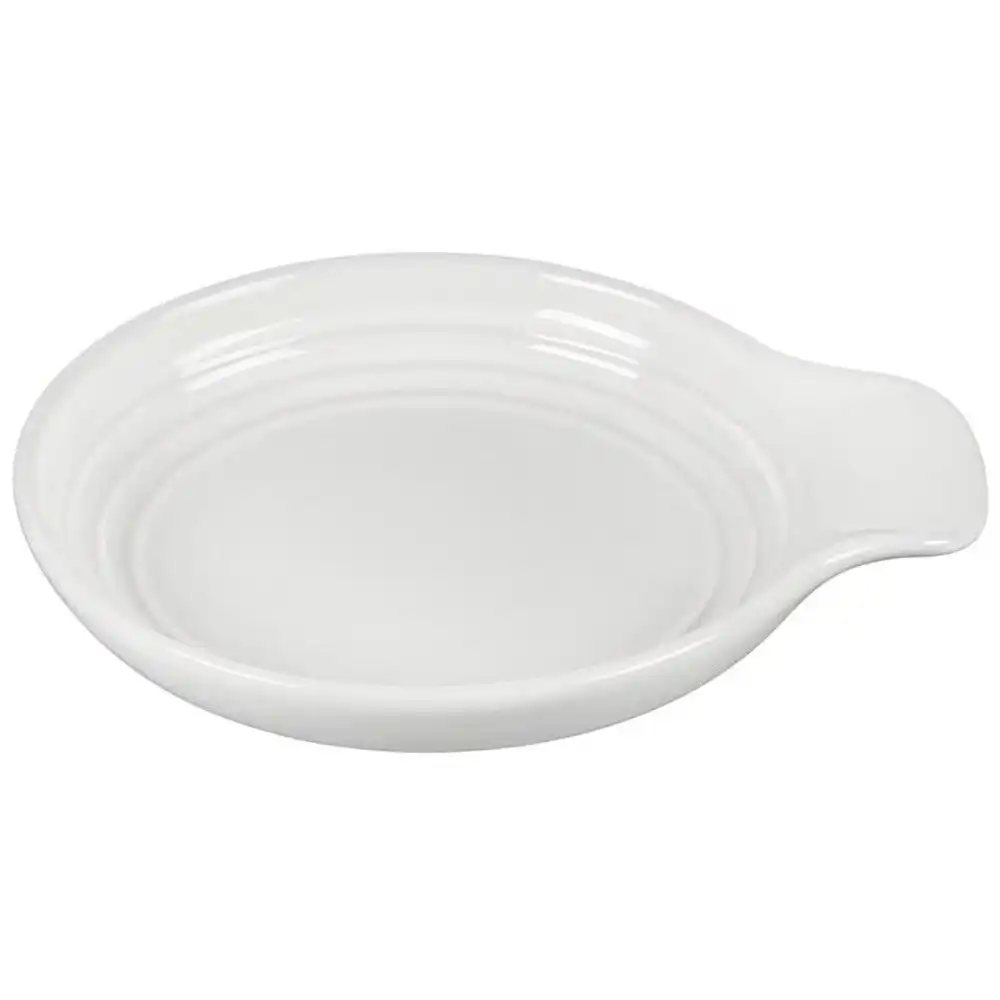Alternative view of Le Creuset 6" Signature Spoon Rest | White
