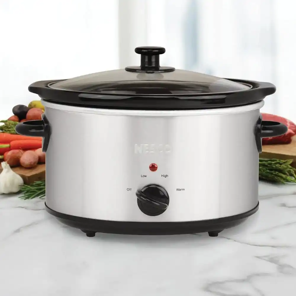 Alternative view of NESCO 4-Quart Slow Cooker | Stainless Steel