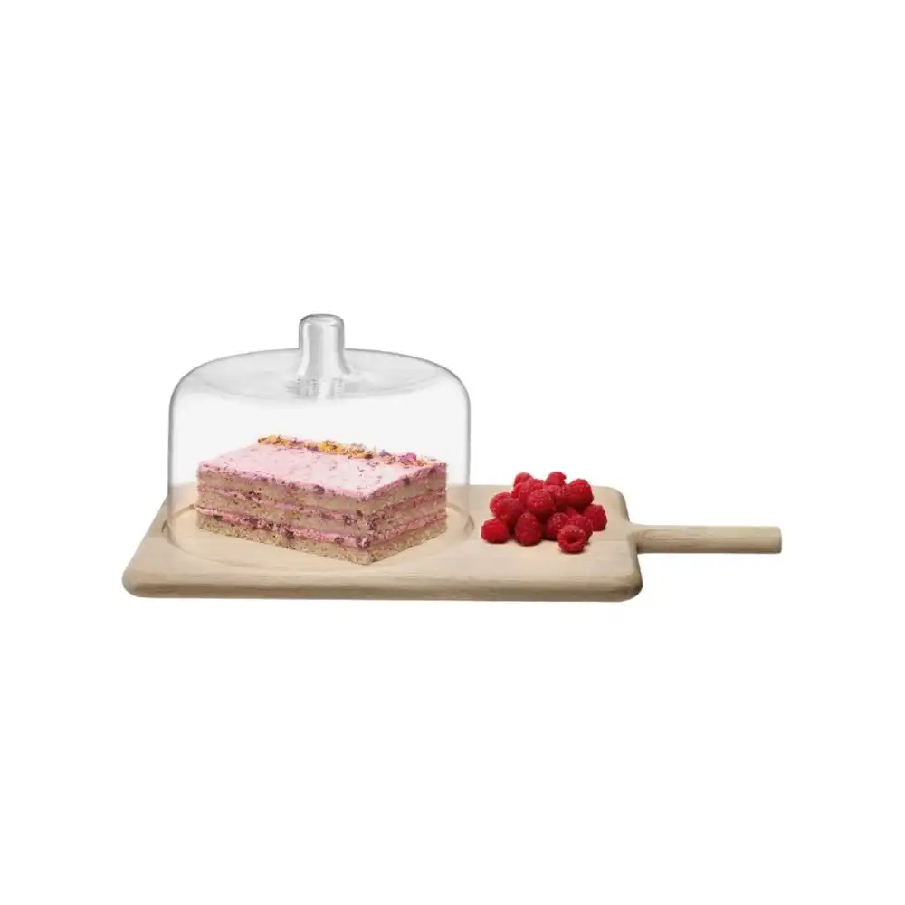 Alternative view of LSA Dine Cheese Dome & Oak Board