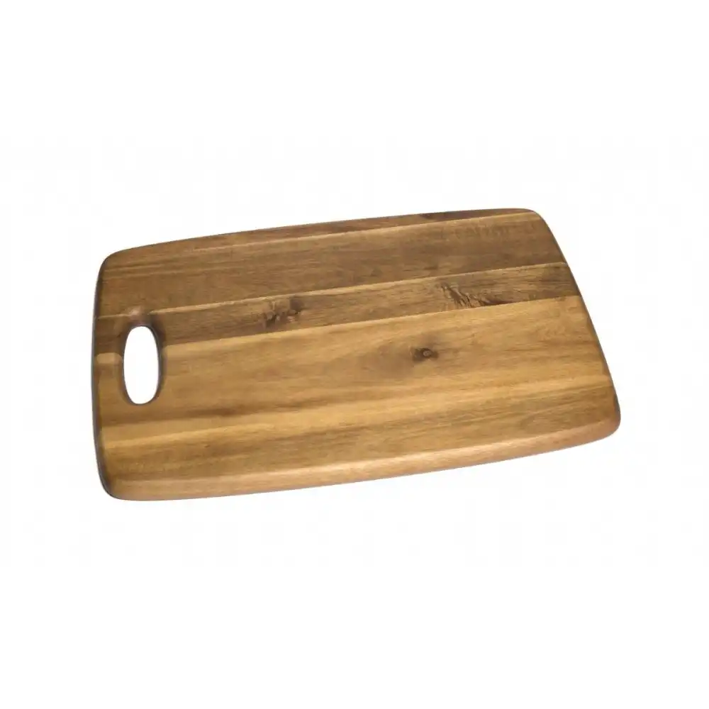 Lipper International Acacia Cutting Board with Cut Out Handle | Large