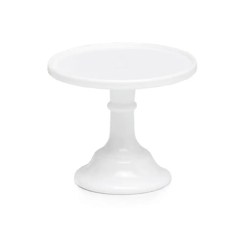 Mosser Glass 6" Cake Plate | Milk
