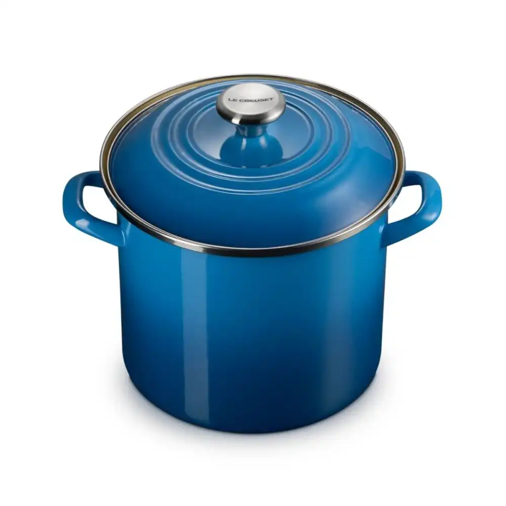 Le Creuset 8 Qt. Enamel On Steel Stockpot with Stainless Steel Knob | Marseille