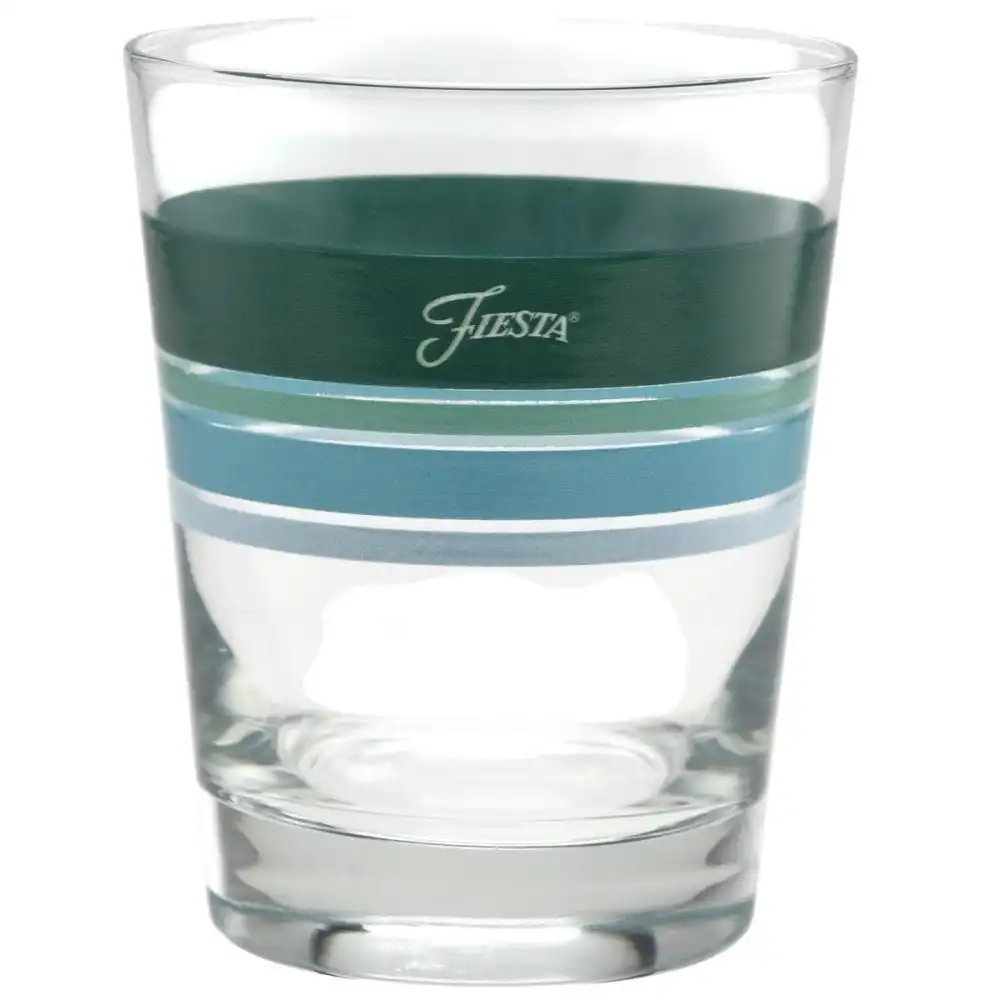 Alternative view of Fiesta® 15oz Tapered Double Old Fashion Glasses (Set of 4) | Edgeline Aegean