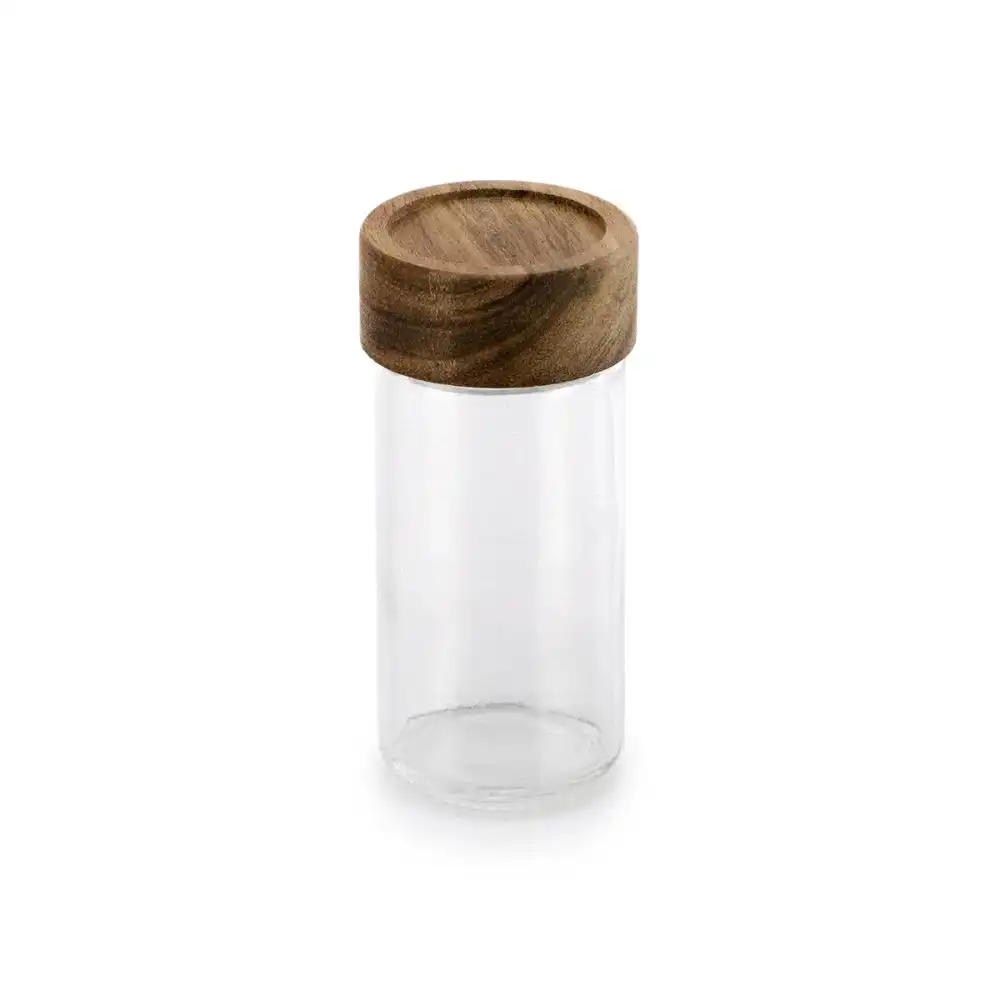 Alternative view of Everything Kitchens Modern Essentials 3oz Spice Jars with Wood Lids | Set of 6