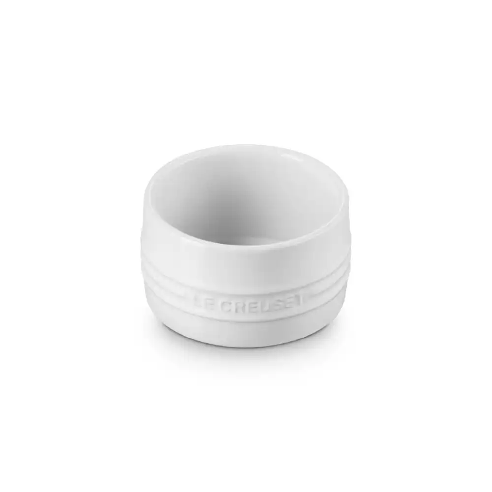Alternative view of Le Creuset 7oz Straight Walled Ramekin | White