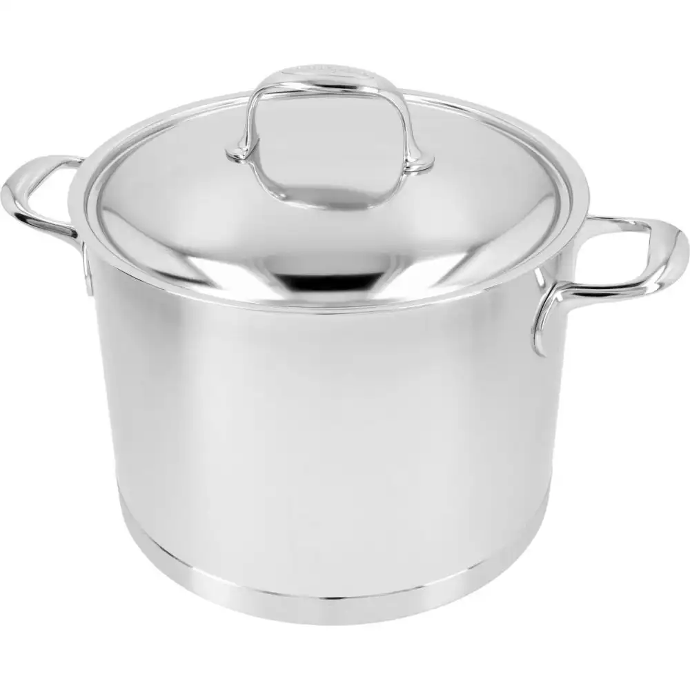Demeyere Atlantis Stock Pot w/ Lid - Induction 8.5 Qt.
