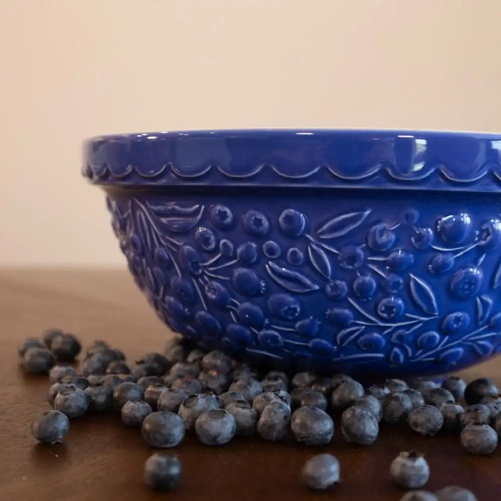 Alternative view of Mason Cash In The Orchard S18 (2.85 Qt) Mixing Bowl | Blueberry