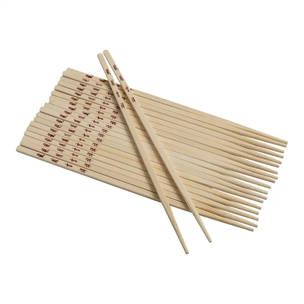 Joyce Chen Reusable Burnished Bamboo Chopsticks Set of 20