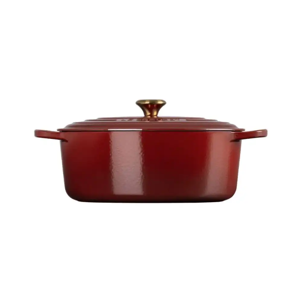 Alternative view of Le Creuset Signature 8 Qt. Oval Dutch Oven | Rhone