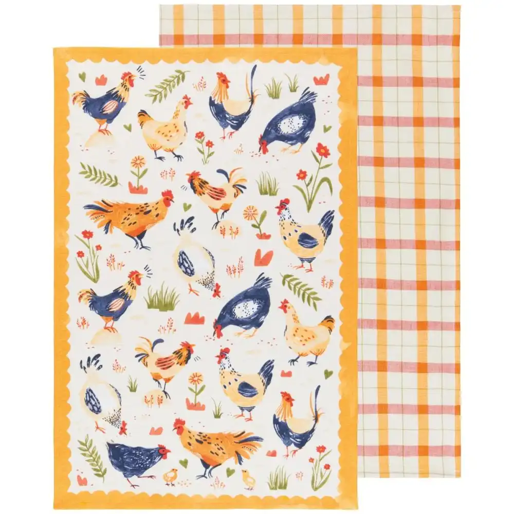 Now Designs by Danica Dishtowels (Set of 2) | Free Range