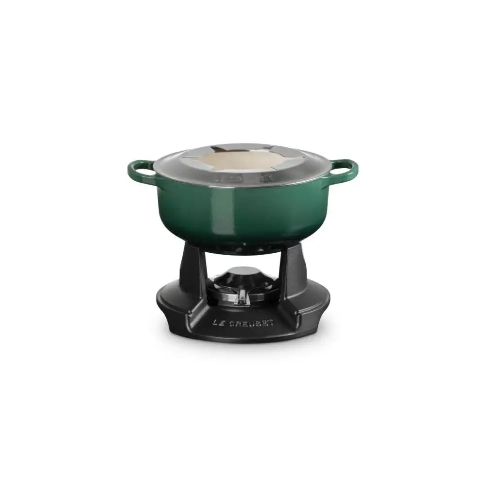 Alternative view of Le Creuset Alpine Signature Round 2.5 Qt. Fondue Set | Artichaut