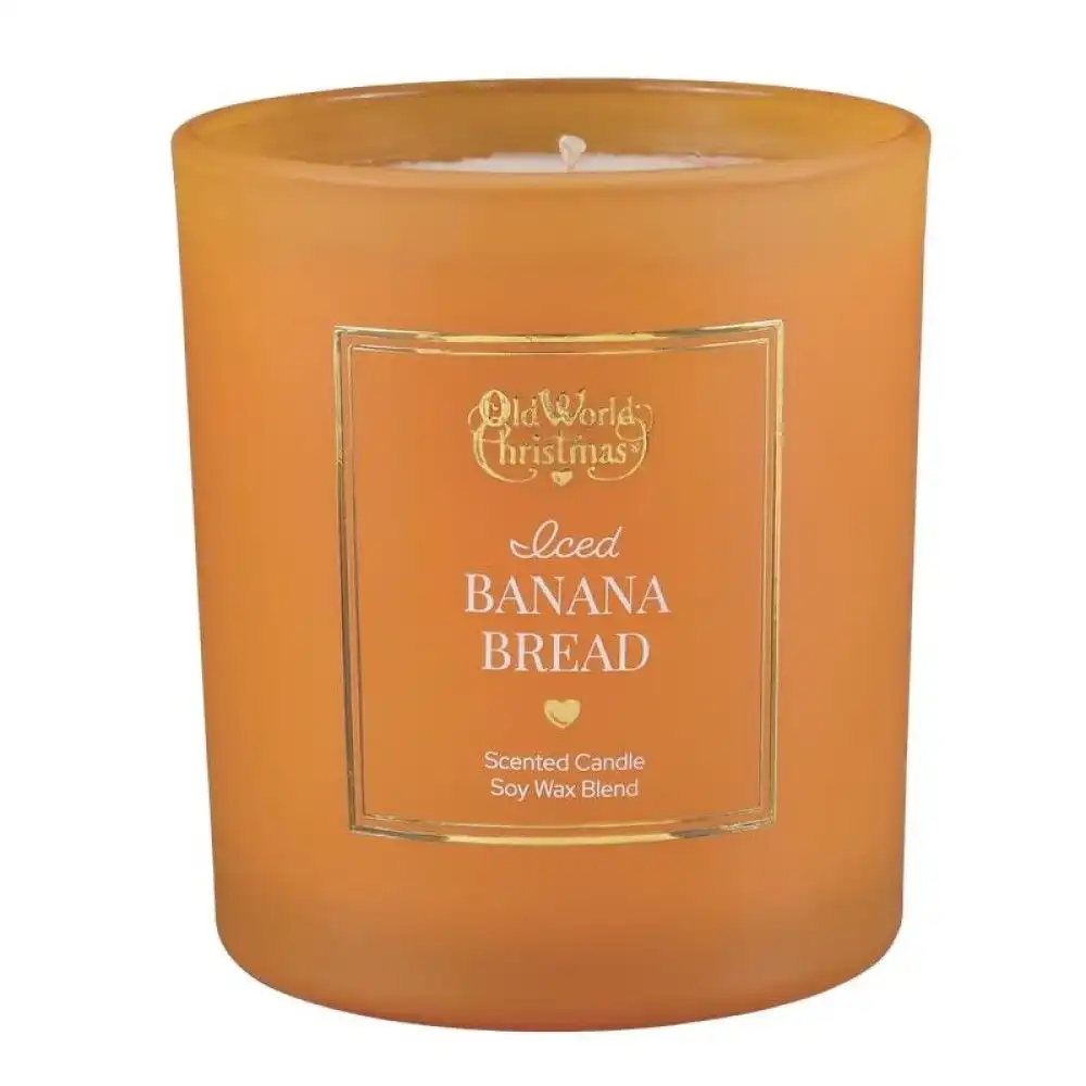 Old World Christmas Candle | Iced Banana Bread
