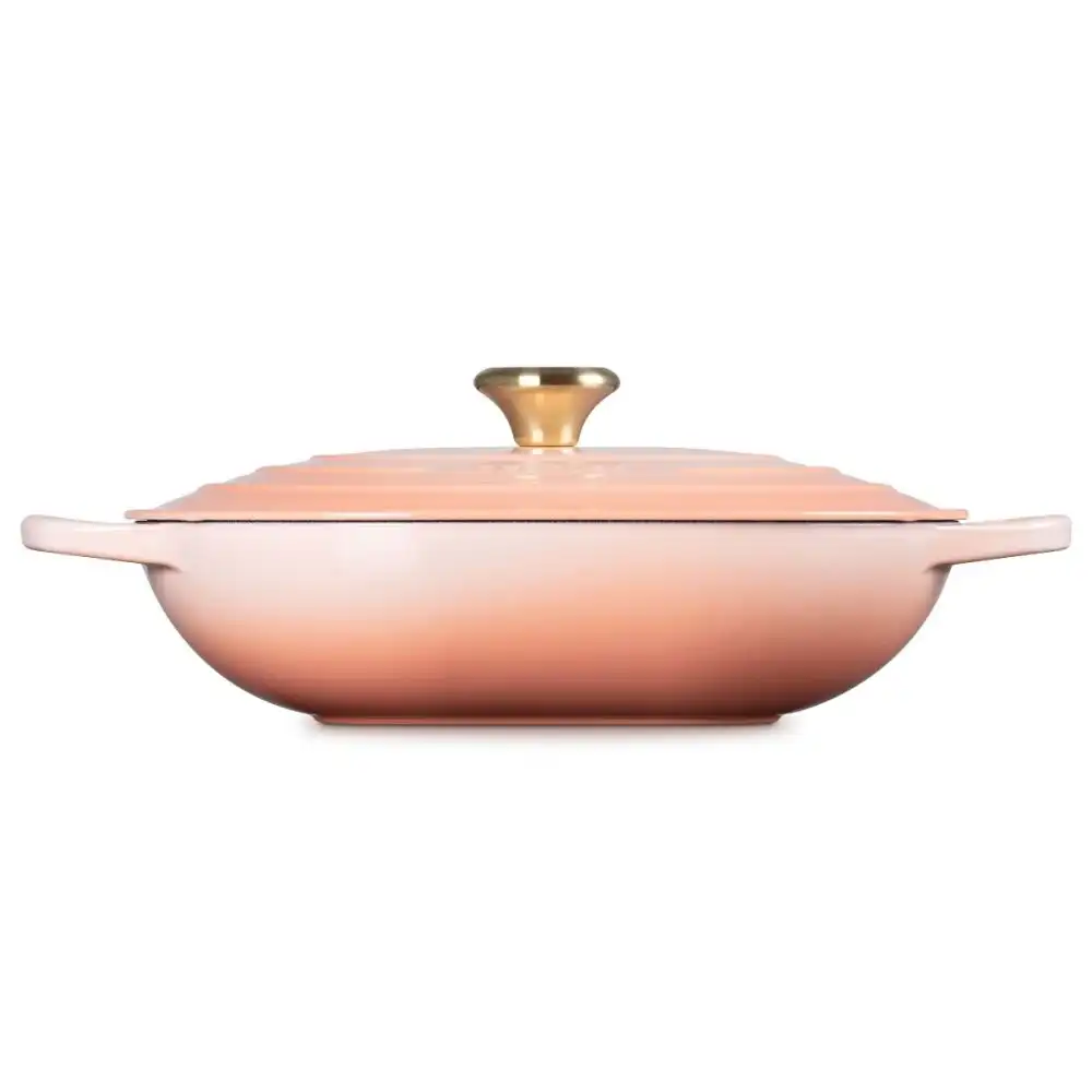 Alternative view of Le Creuset Signature 3.75 Qt. Oval Casserole | Pêche