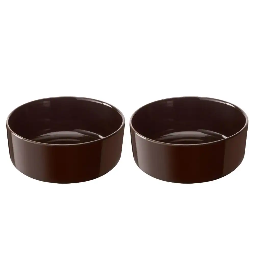 LSA Collective 6" Cereal/Soup Bowls (Set of 2) | Mocha