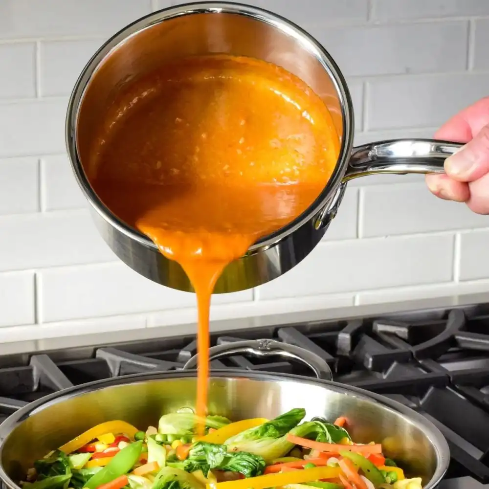 Alternative view of Hestan ProBond 3-Quart Covered Saucepan
