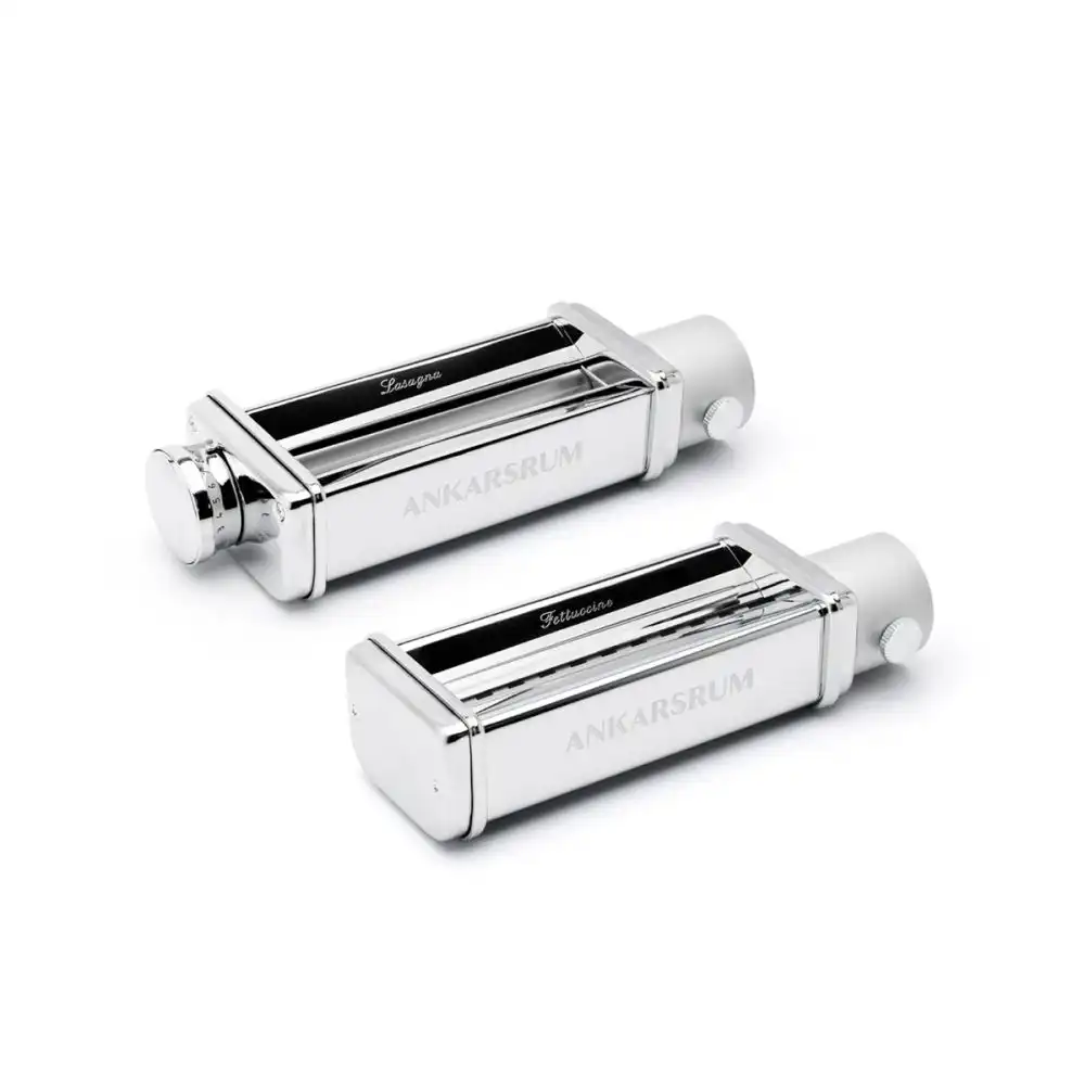 Ankarsrum Original Stand Mixer Attachment | Pasta Roller and Fettuccine Cutter Bundle