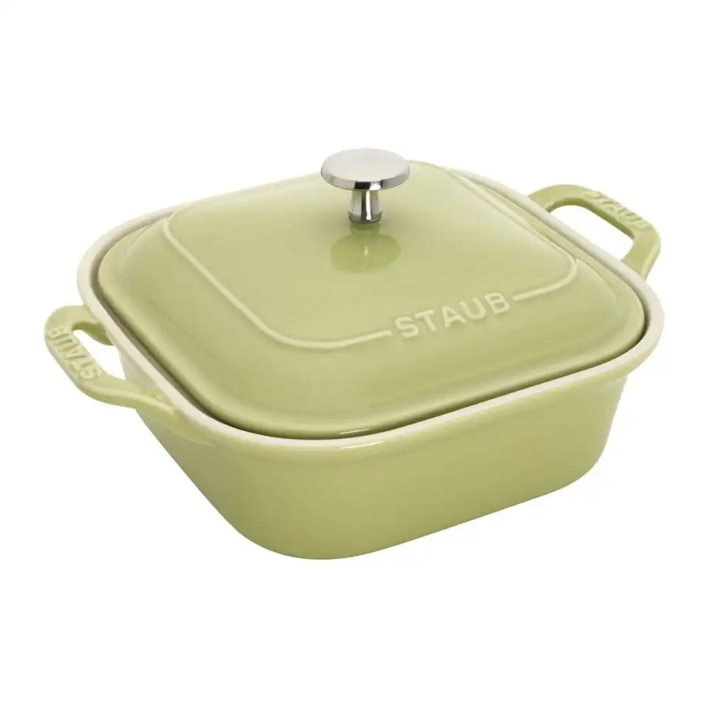 Alternative view of Staub 4-Piece Baking Dish Set | Light Green