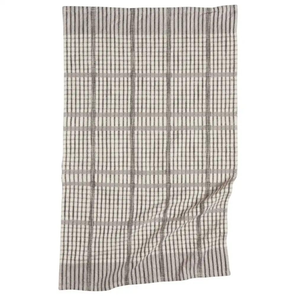 Alternative view of Danica Heirloom Finley Check Dishtowels (Set of 2) | Pewter